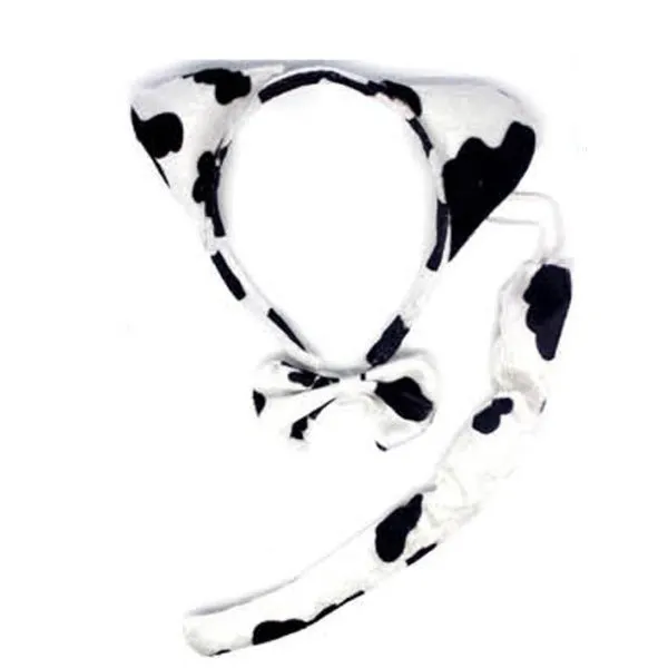 3pc Animal Dress Up Set - Milk Cow