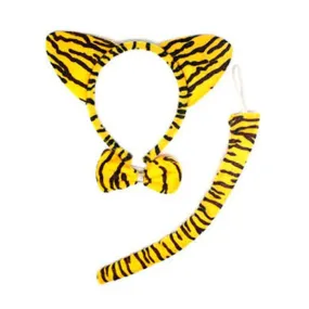 3pc Animal Dress Up Set - Tiger