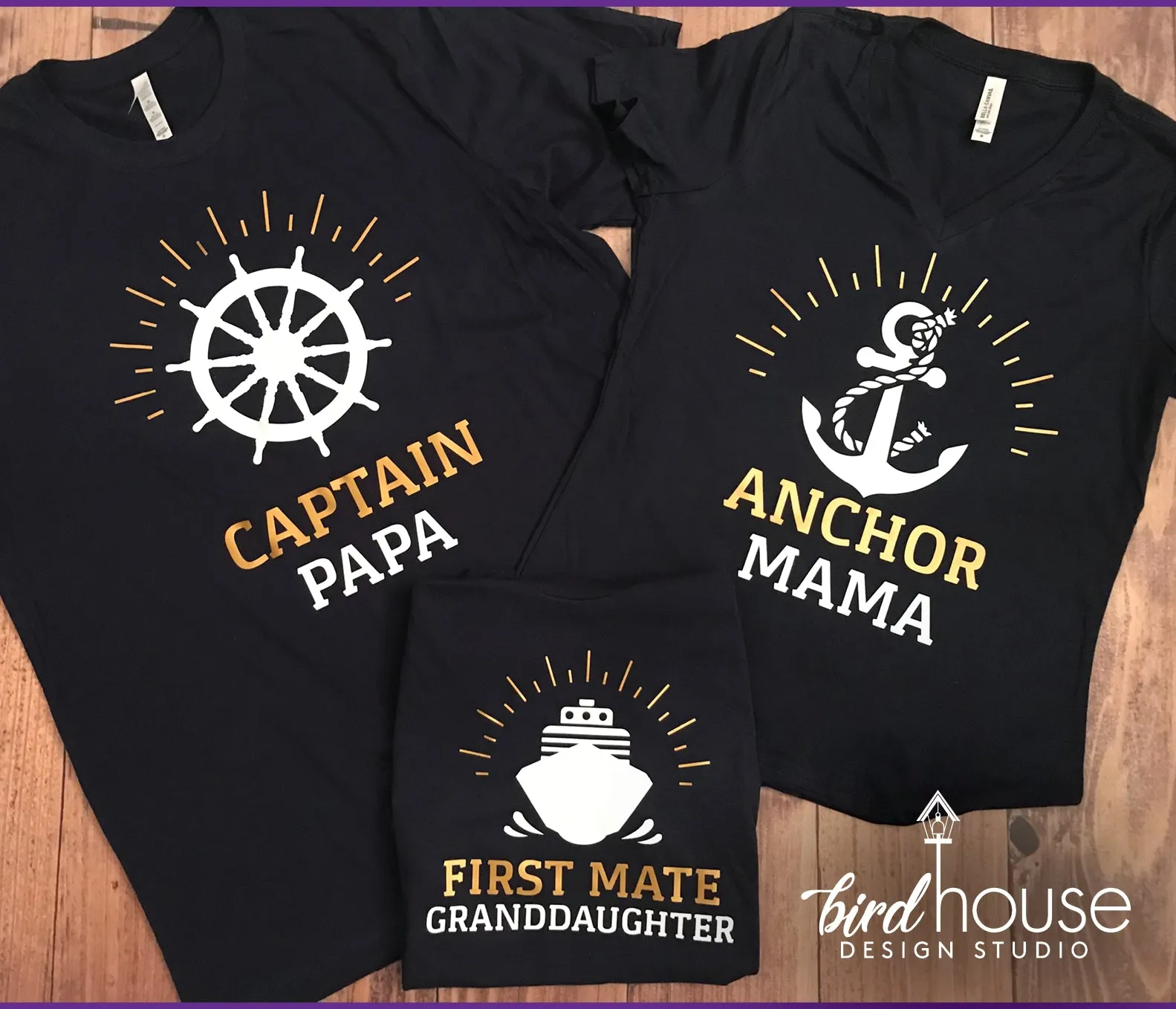 Anchor Mama Shirt, Cruise Family Shirts Group Tees, Personalized, Any Name Text Colors