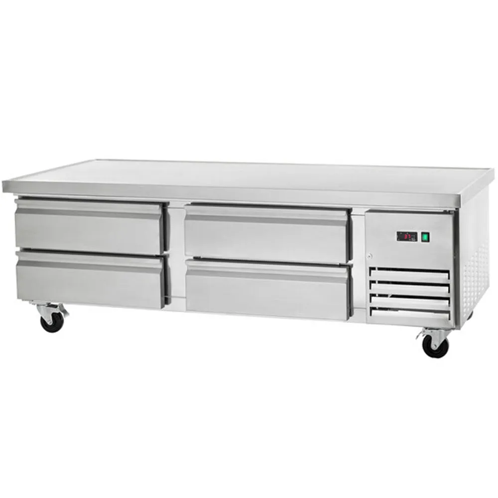 Arctic Air ARCB72 72" Four Drawer Refrigerated Chef Base