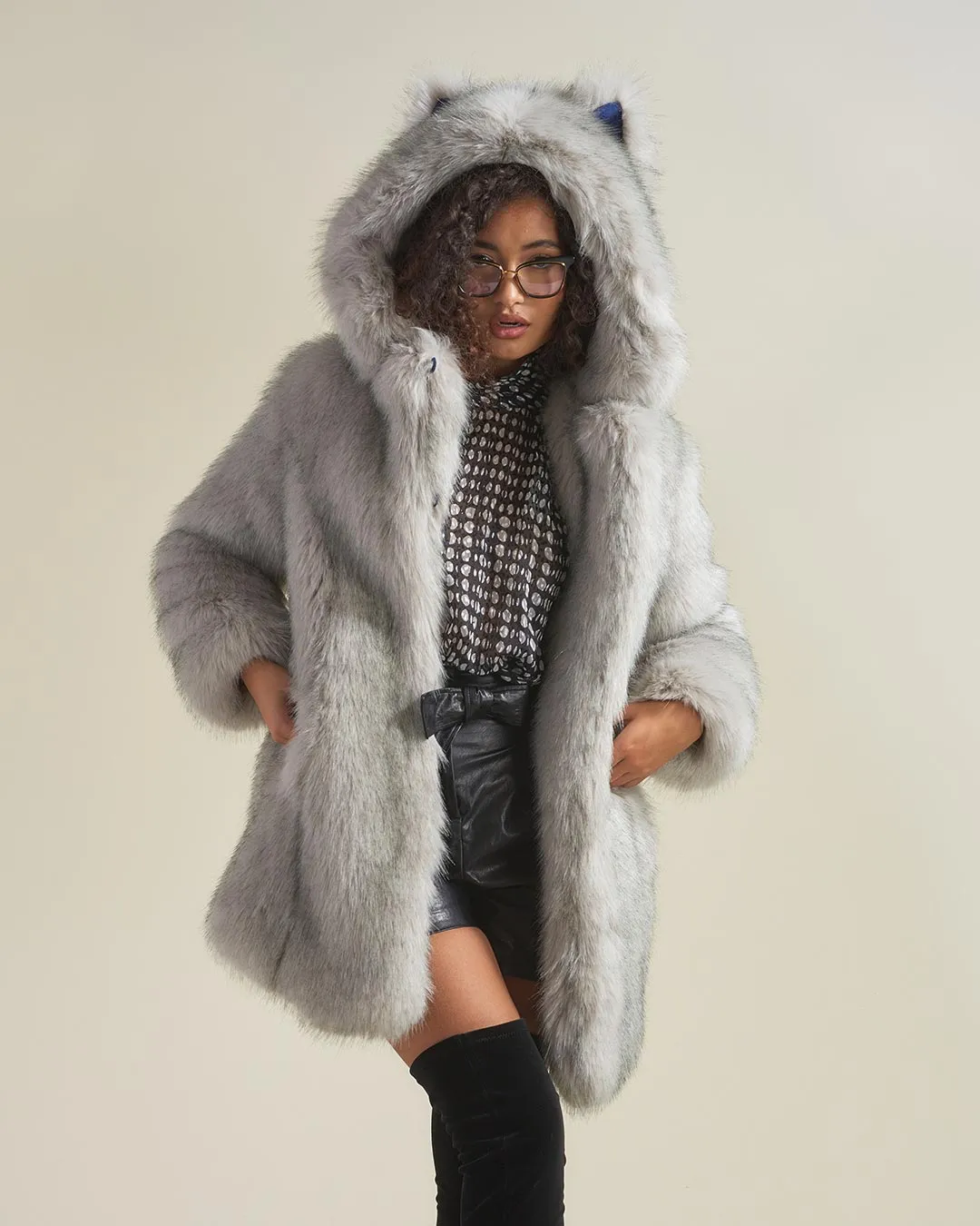 Arctic Wolf Luxe Classic Faux Fur Coat | Women's