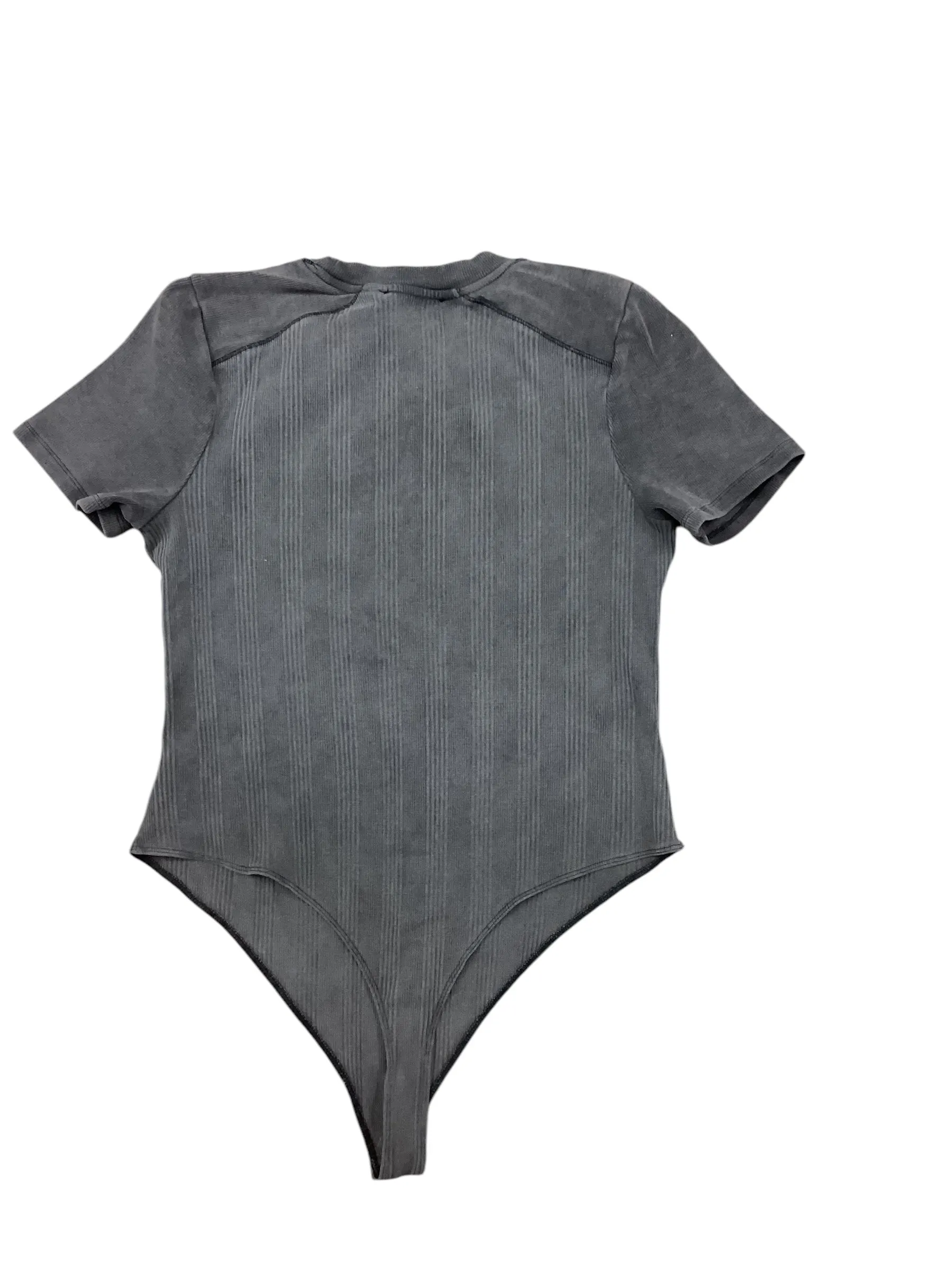 Bodysuit By Steve Madden In Grey, Size: L