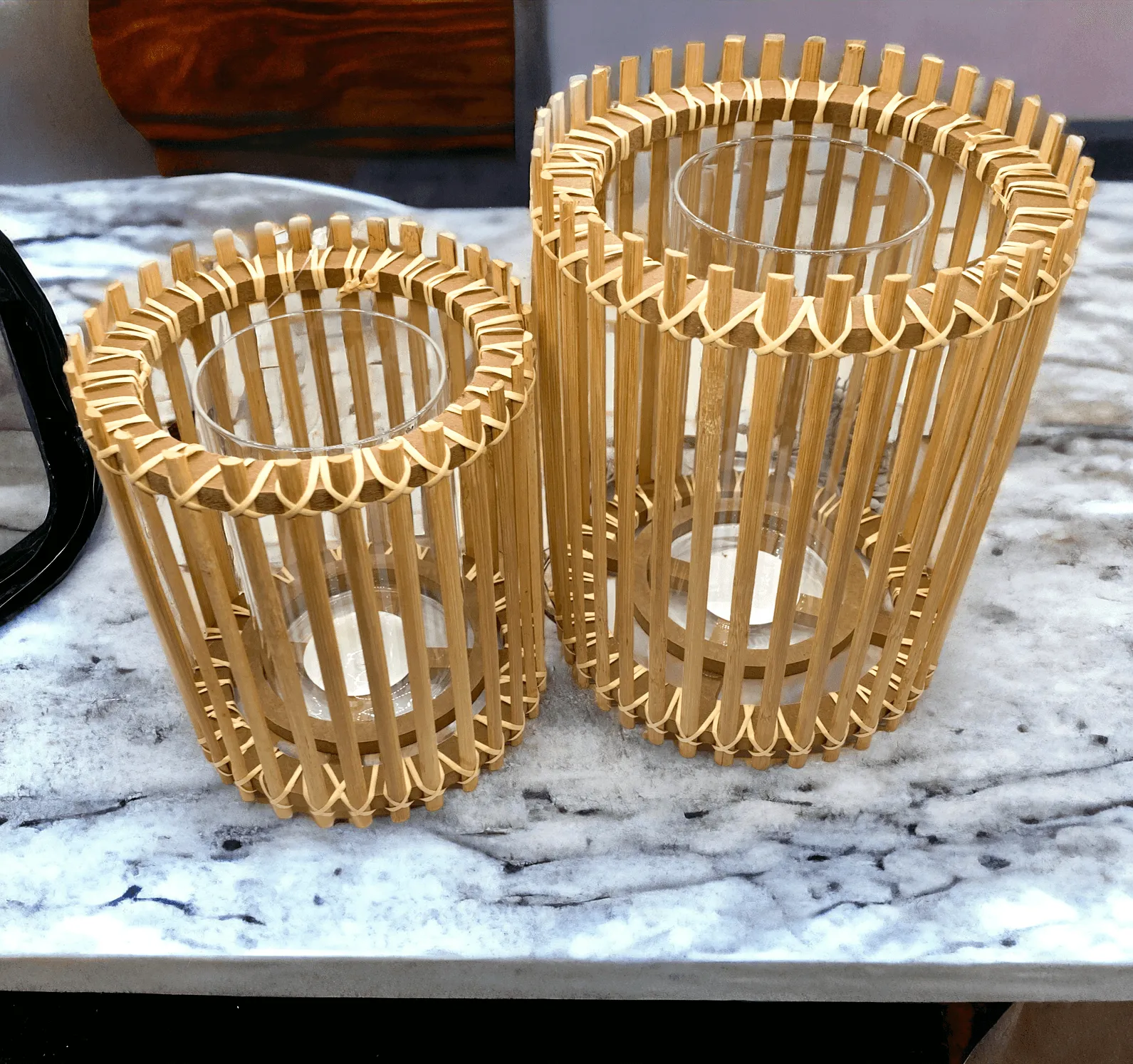 Bohemian Bamboo Vase