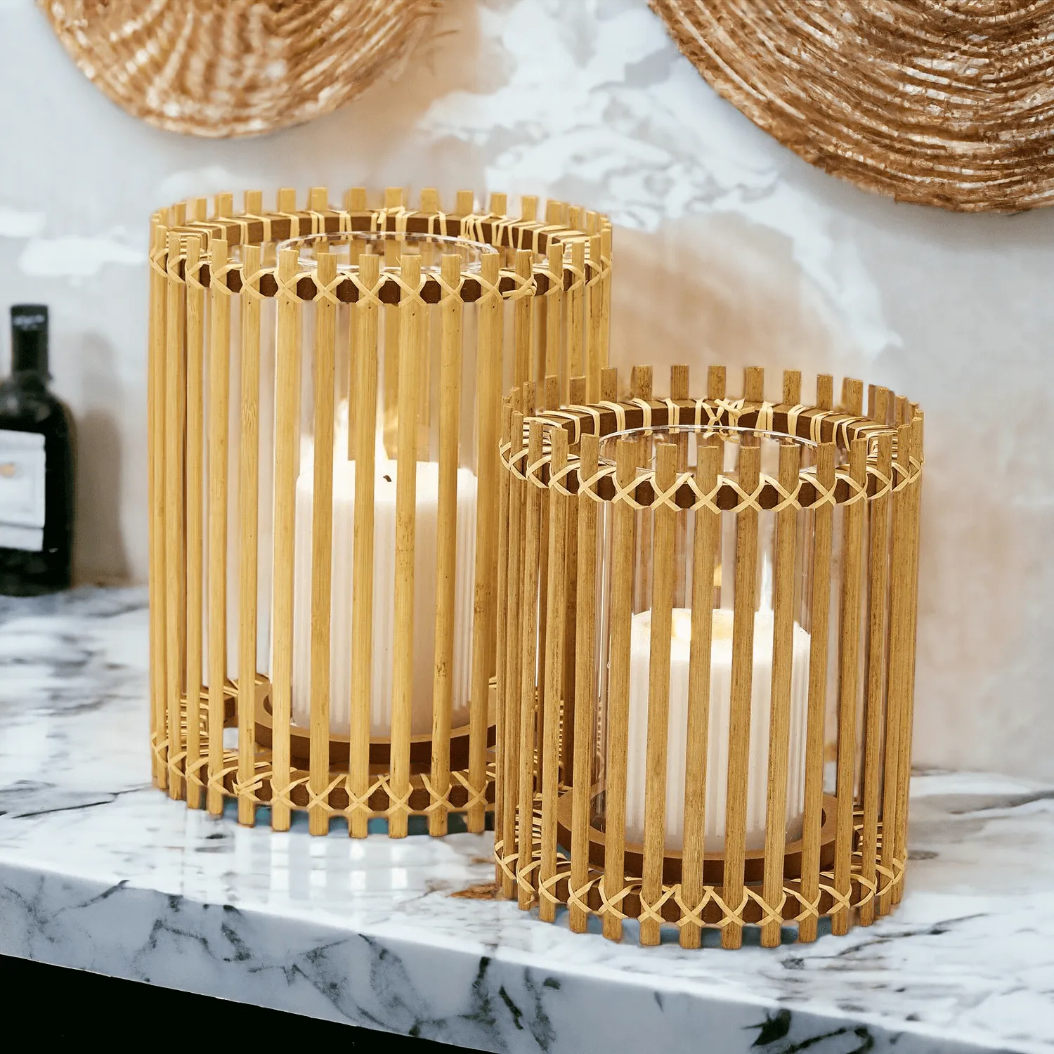 Bohemian Bamboo Vase