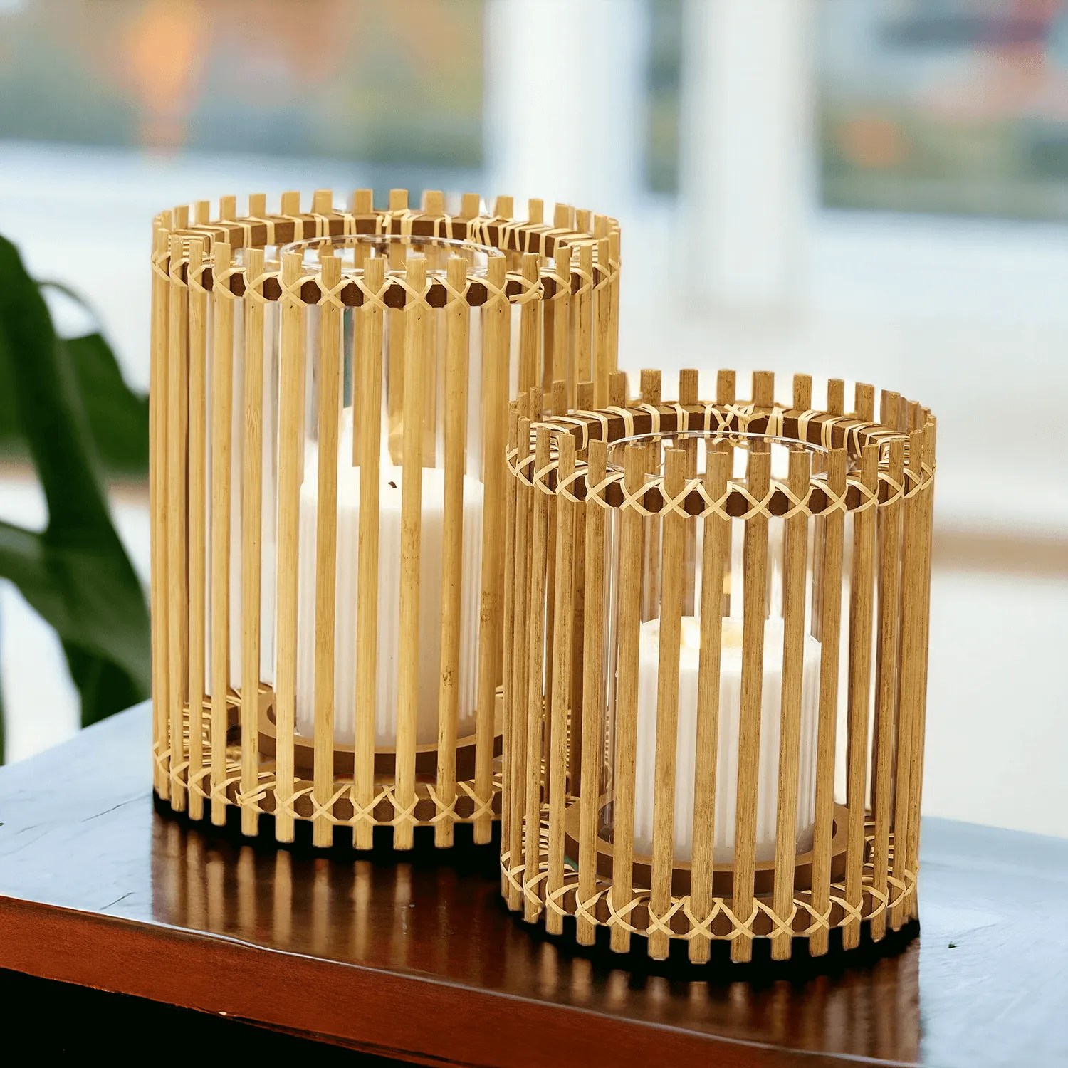 Bohemian Bamboo Vase