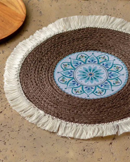 Bohemian Mandala Placemat - Brown