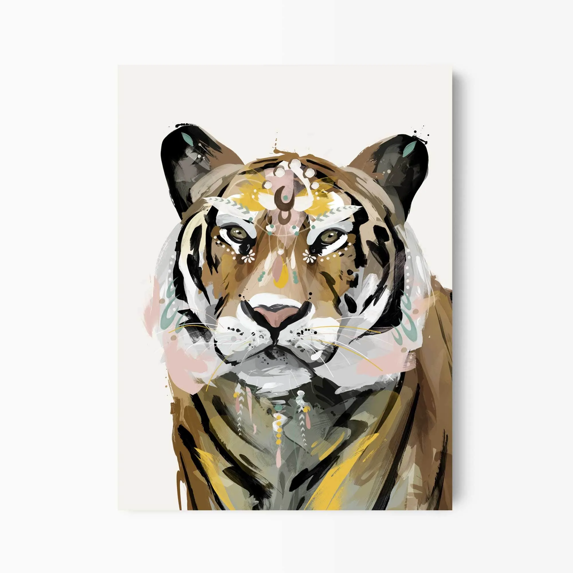 Bohemian Tiger Art Print