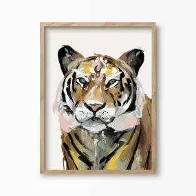 Bohemian Tiger Art Print