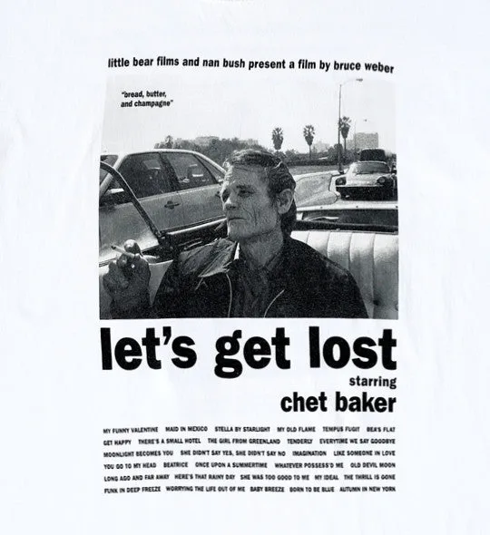 Bruce Weber ‘Let’s Get Lost’ starring Chet Baker T-Shirt by Weberbilt