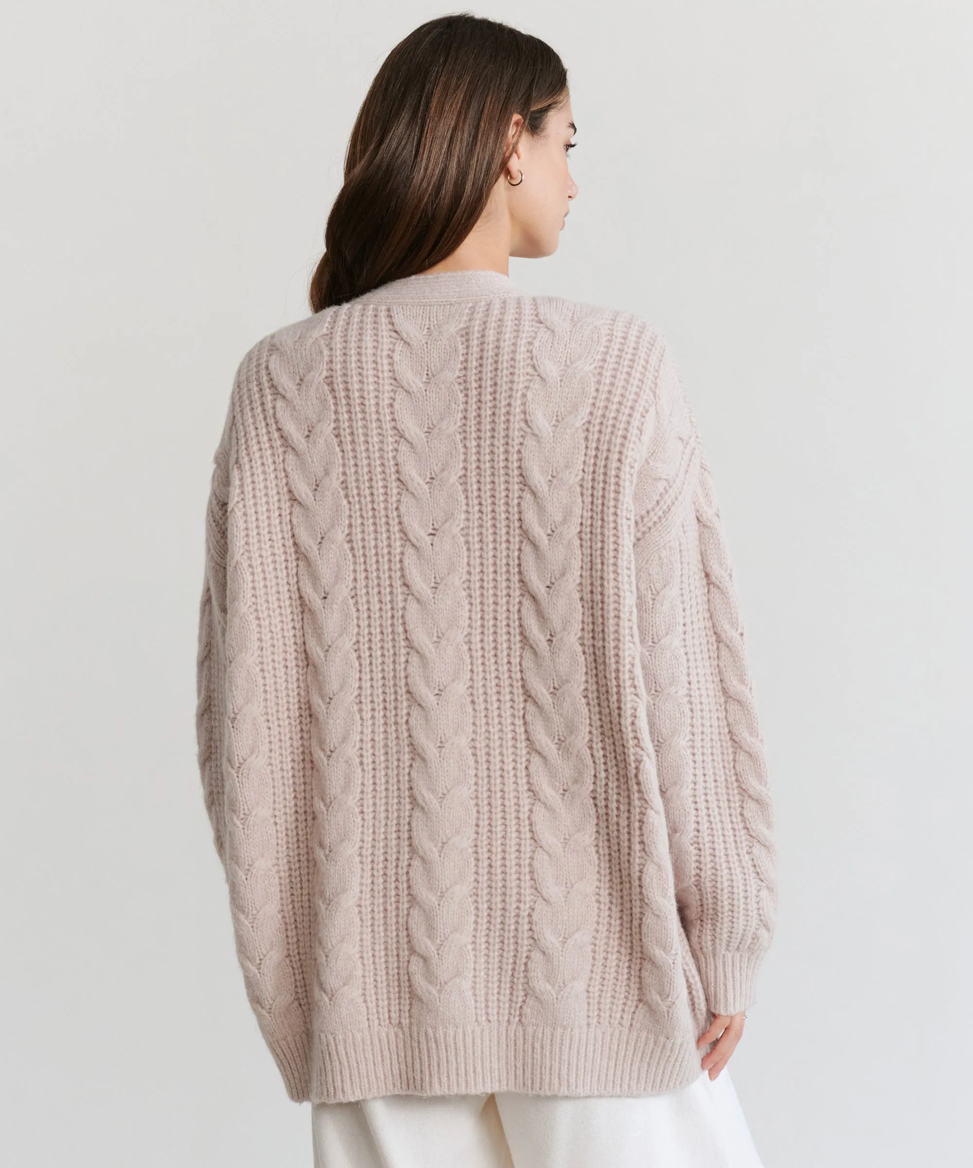 Cable Cocoon Cardigan