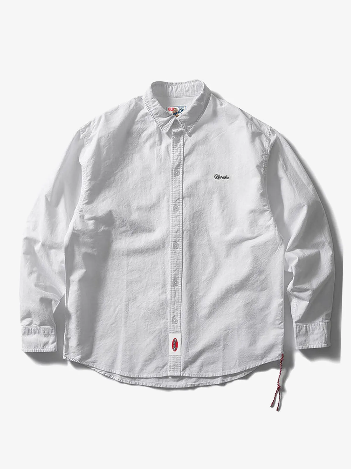 Cleanfit Embroidered Oxford Long Sleeve Shirt