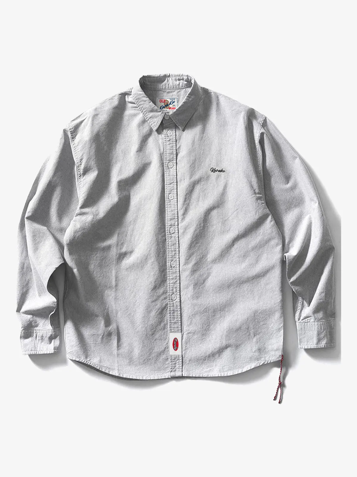 Cleanfit Embroidered Oxford Long Sleeve Shirt