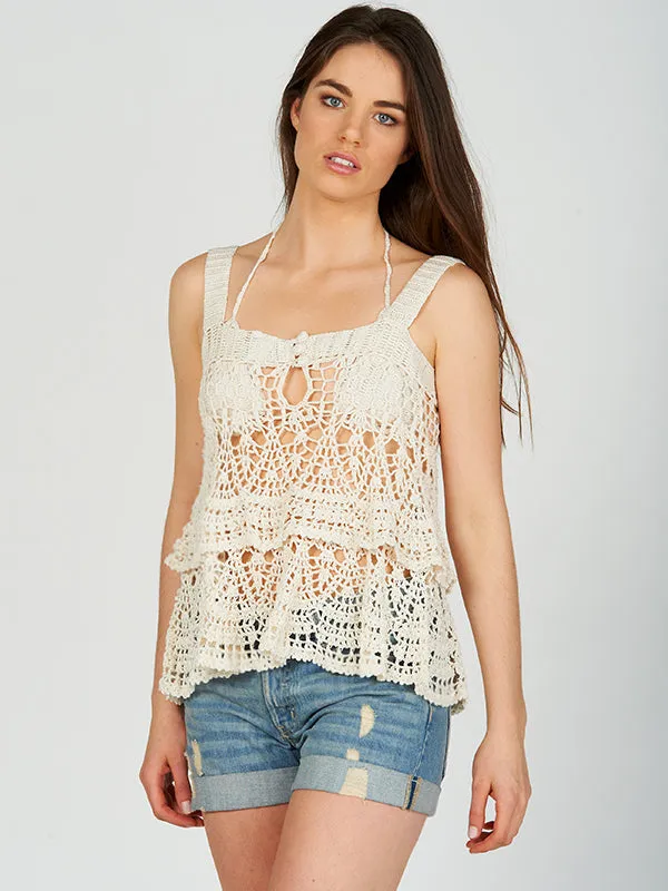 Crochet Flapper Top