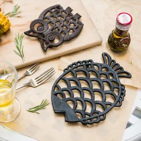 Cute Animal Cast Iron Trivet