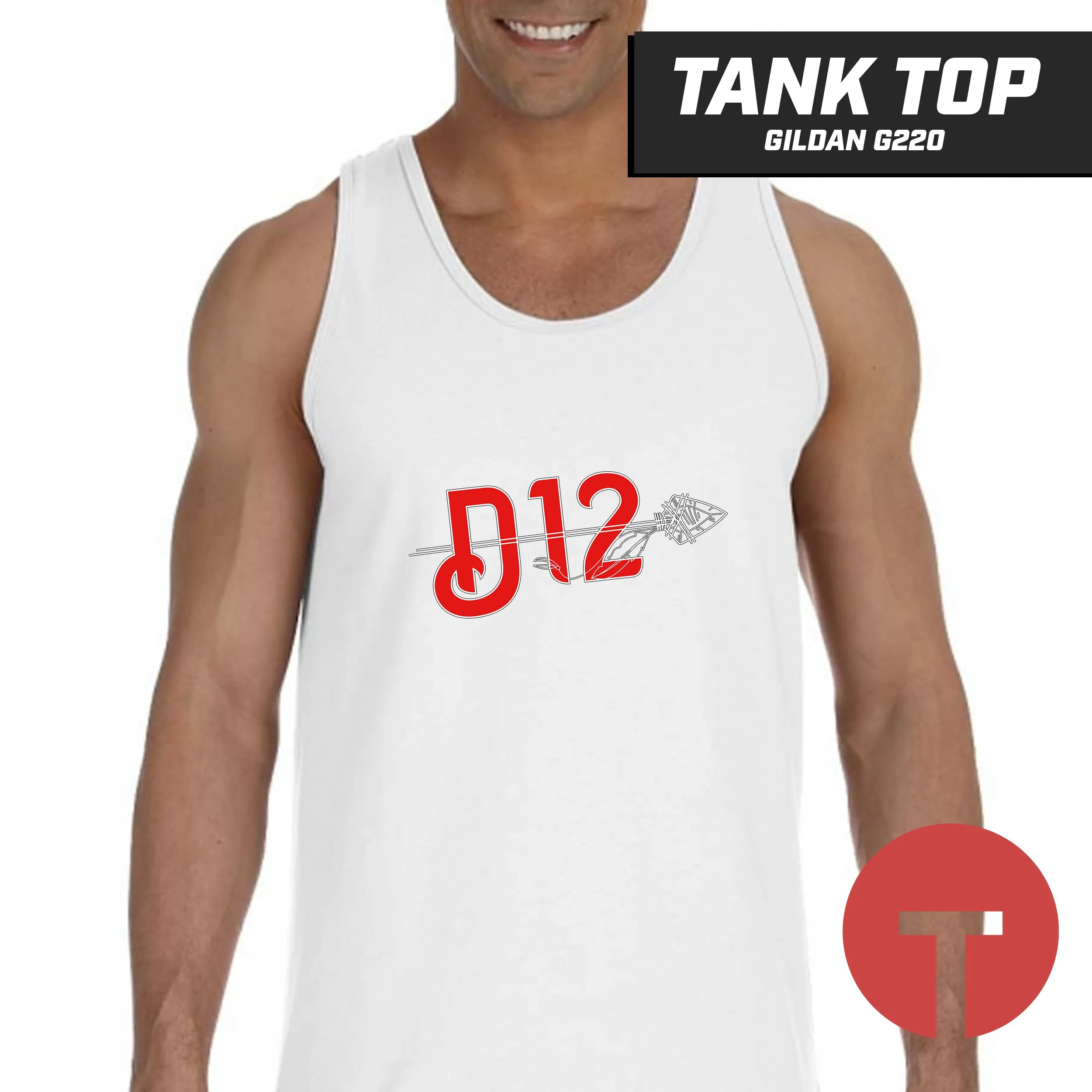 D12 - Tank Top Gildan G220