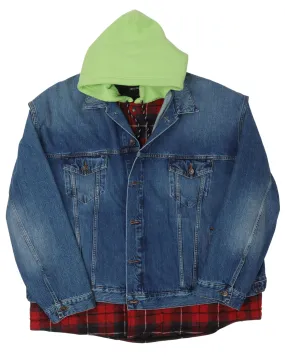 Denim Double Layer Jacket