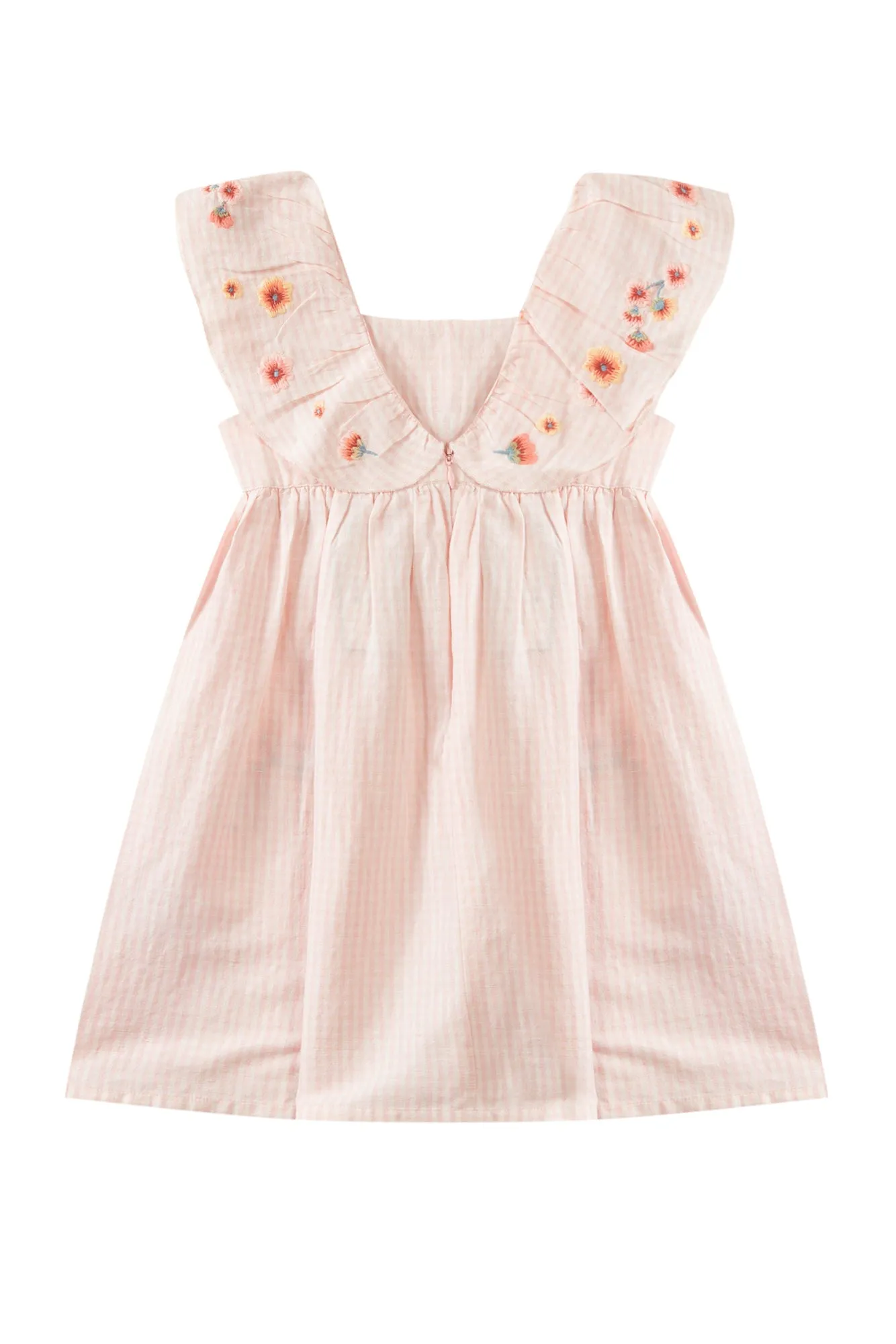 Dress - Blush micro gingham