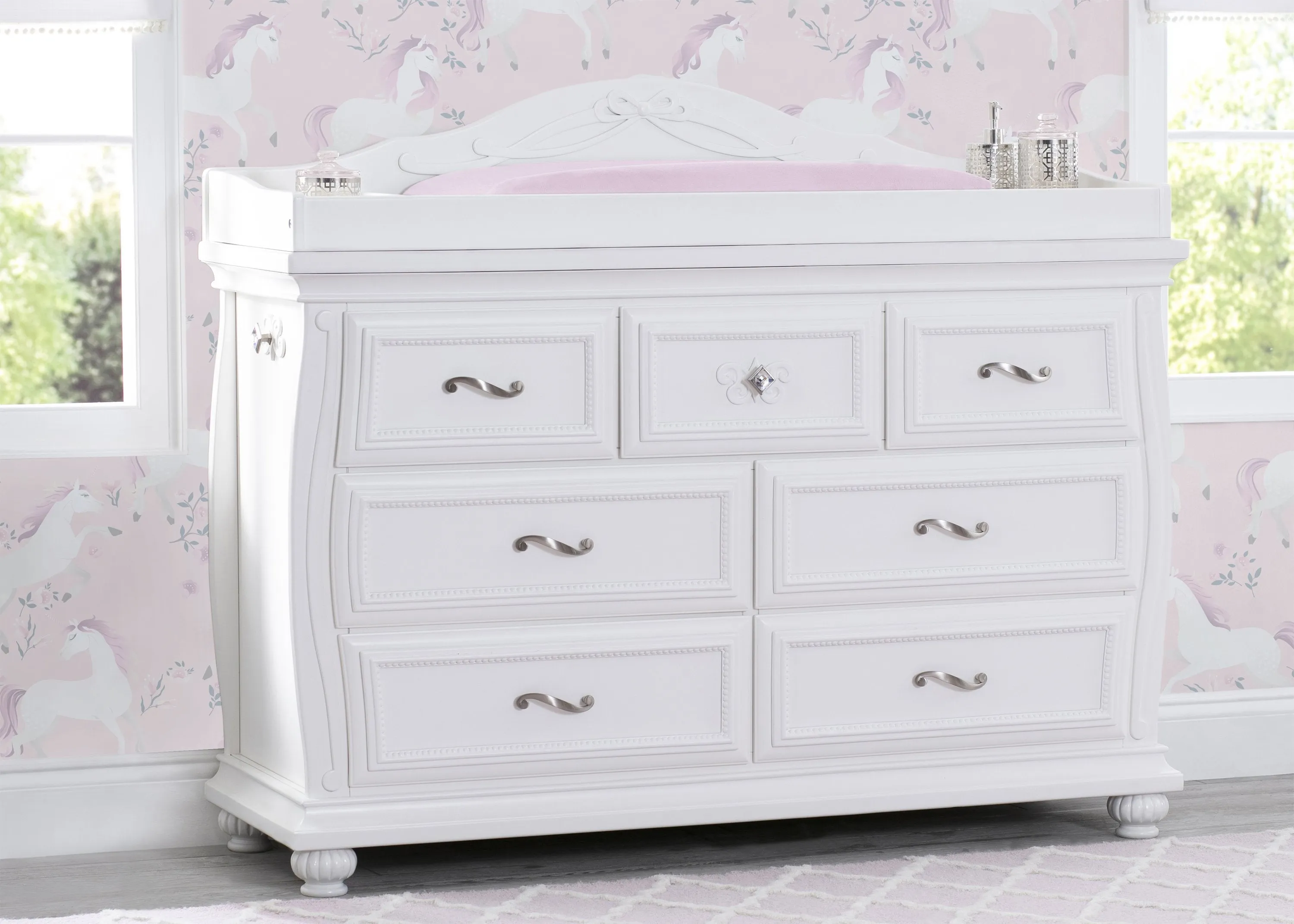 Fairytale 7 Drawer Dresser with Changing Top