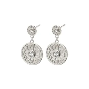 FIA earrings silver-plated