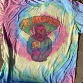 Got Records tie dye shirt (LARGE)