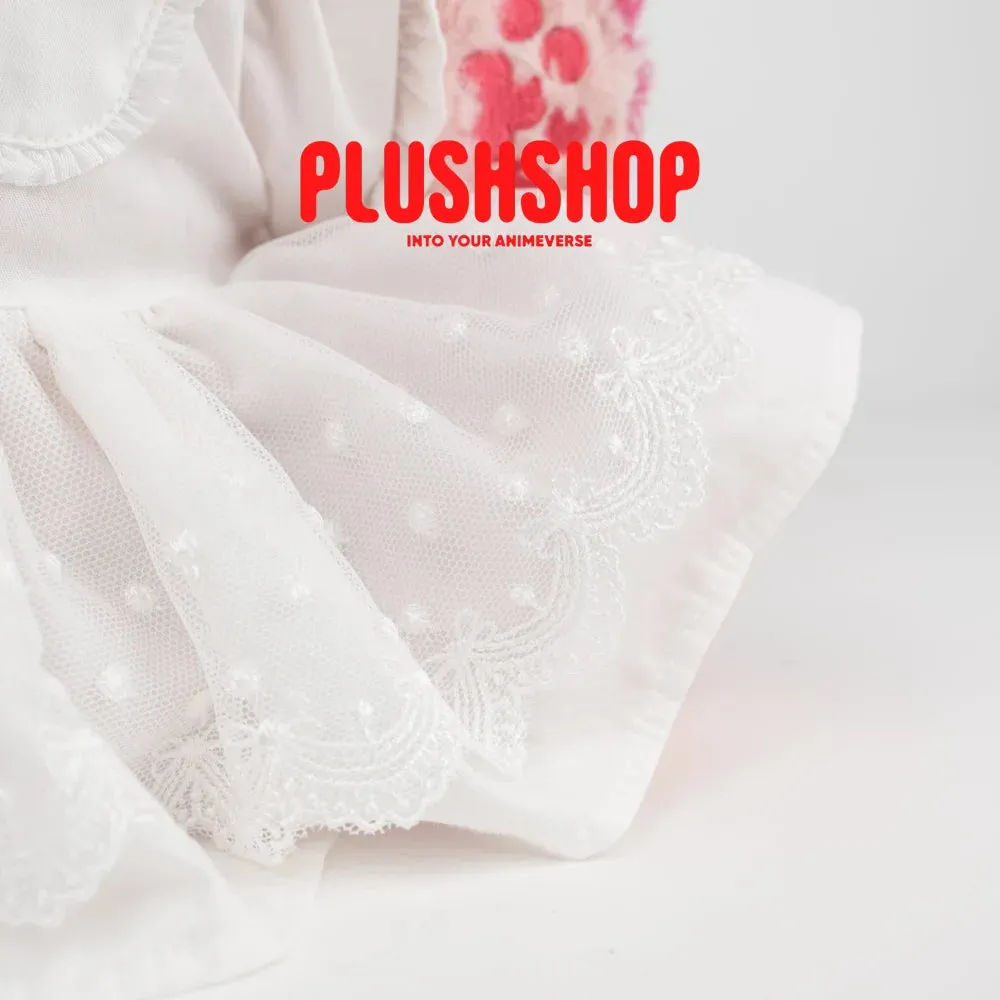 Handmade plush wedding dress changeable