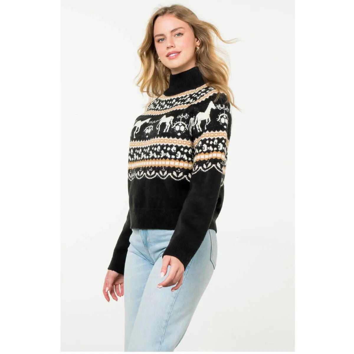 Horse Fair Isle Sweater