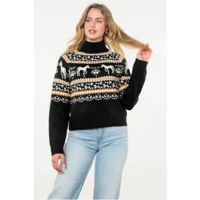 Horse Fair Isle Sweater