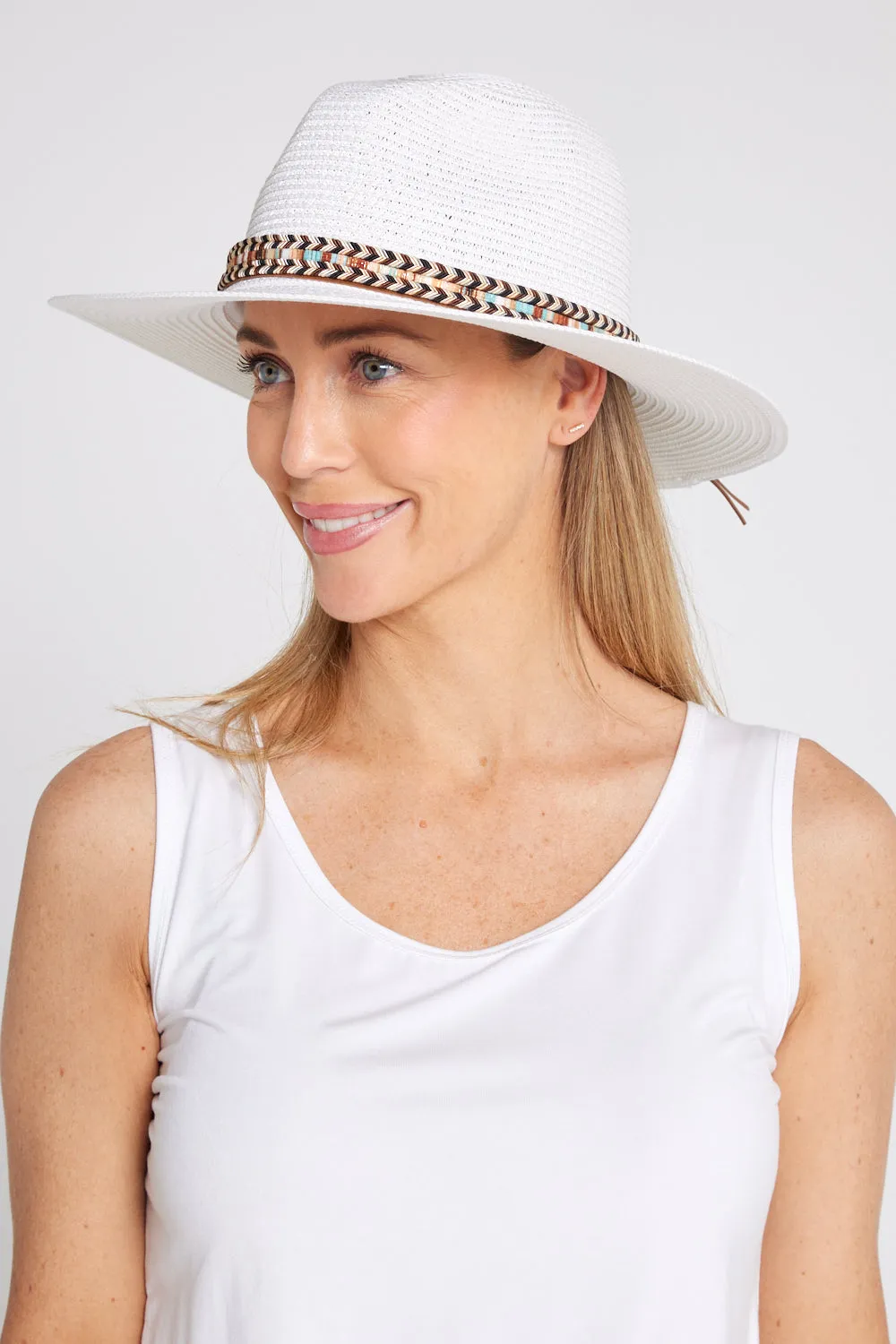 Indiana Hat - White