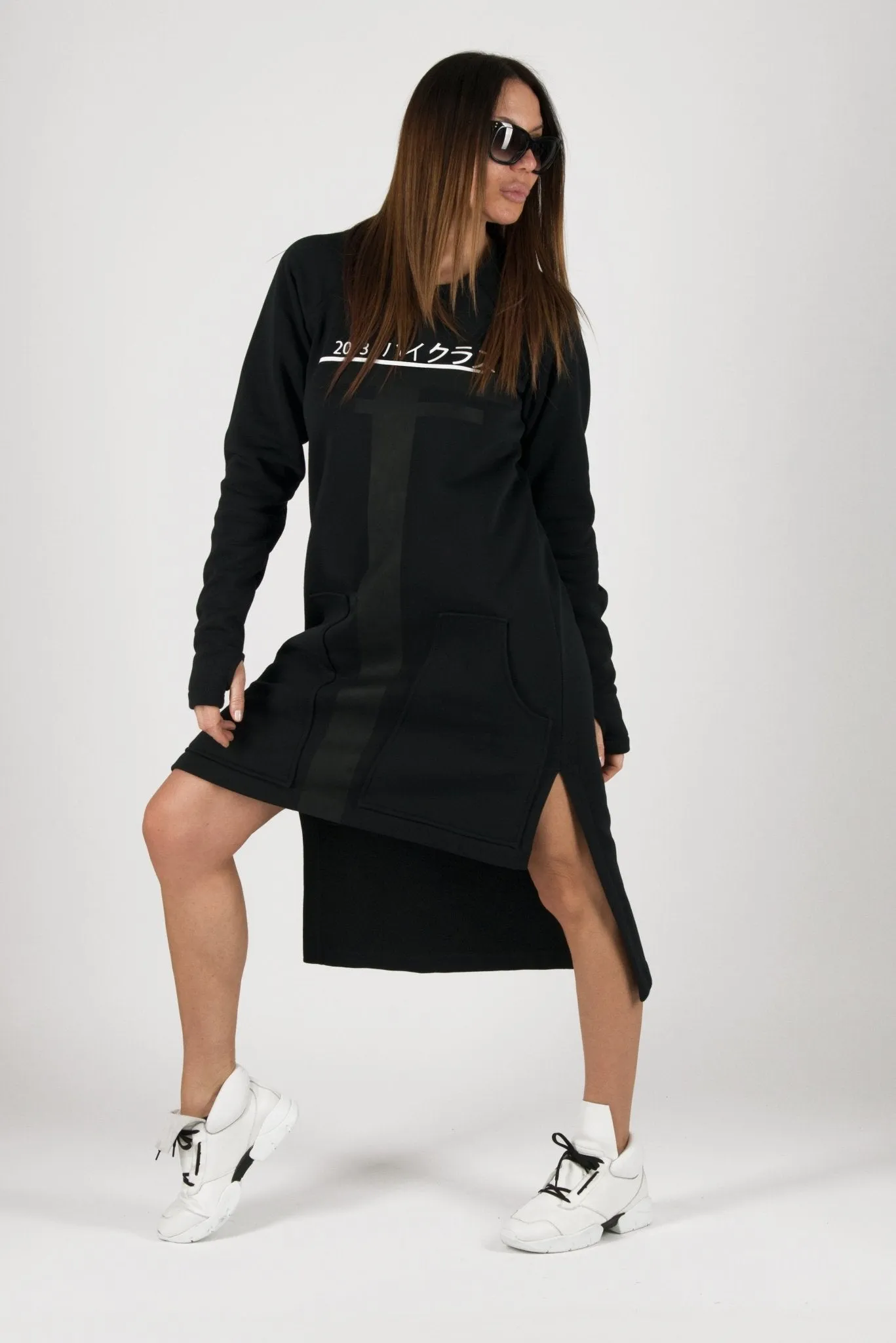 IZABEL Woman Sweatshirt Dress