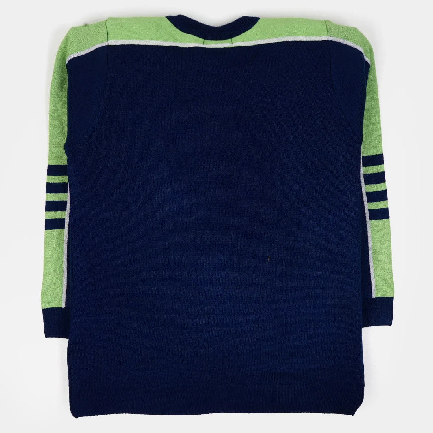 Junior Boys Sweater Sound Track - NAVY