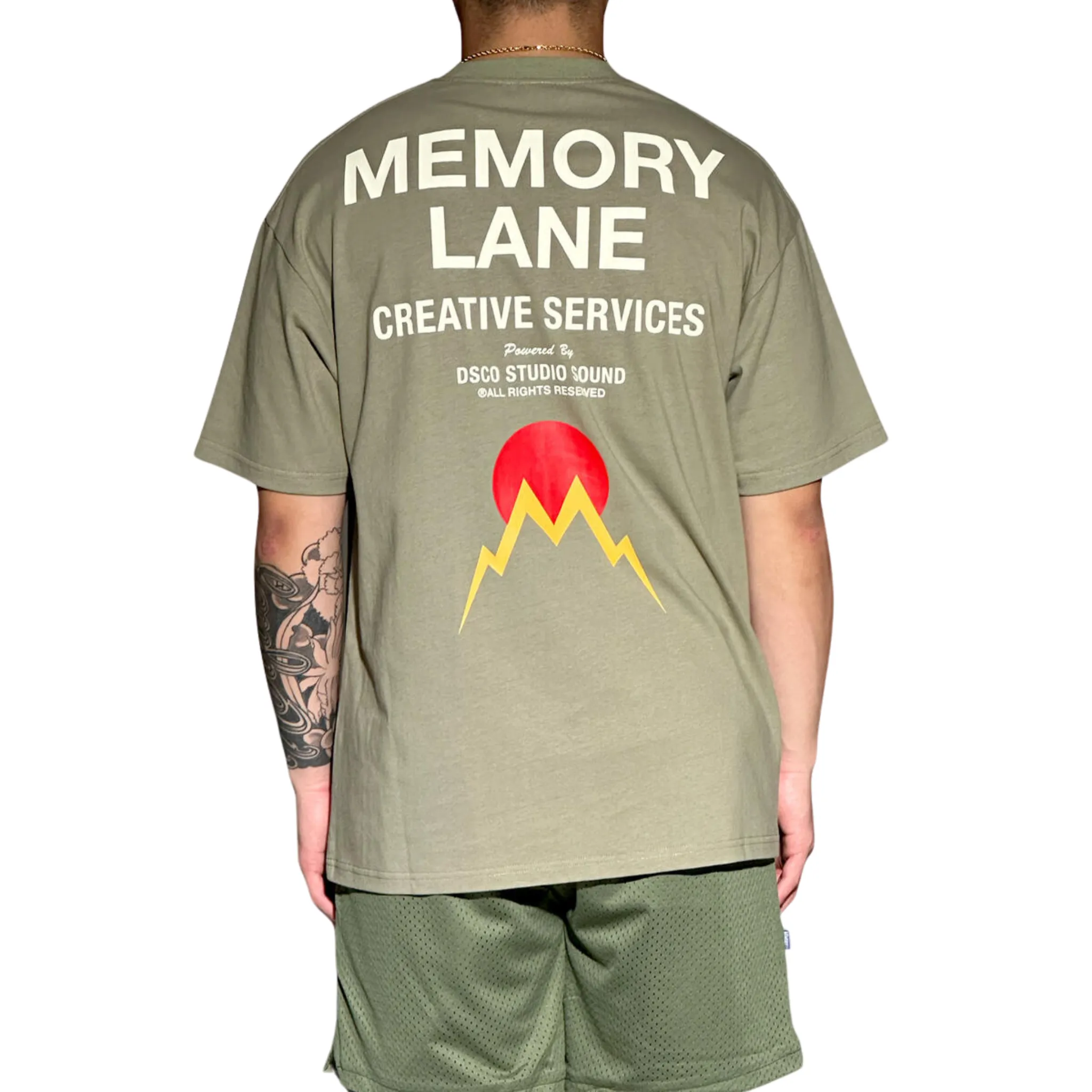 Memory Lane Core Creative Service Tee (Olive)