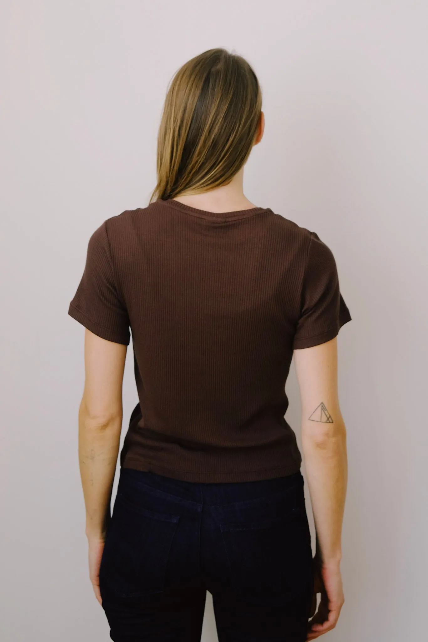 modal t-shirt - lula - brown