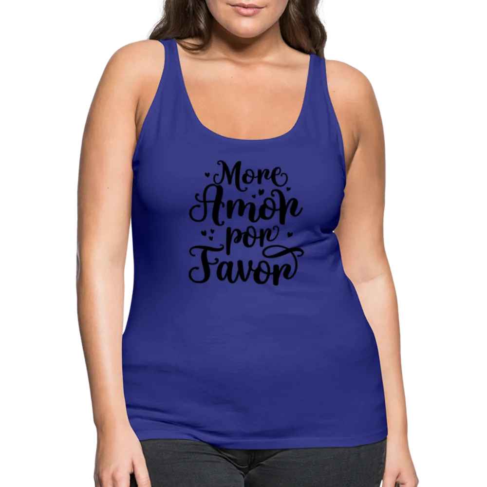 More Amor Por Favor Women’s Premium Tank Top