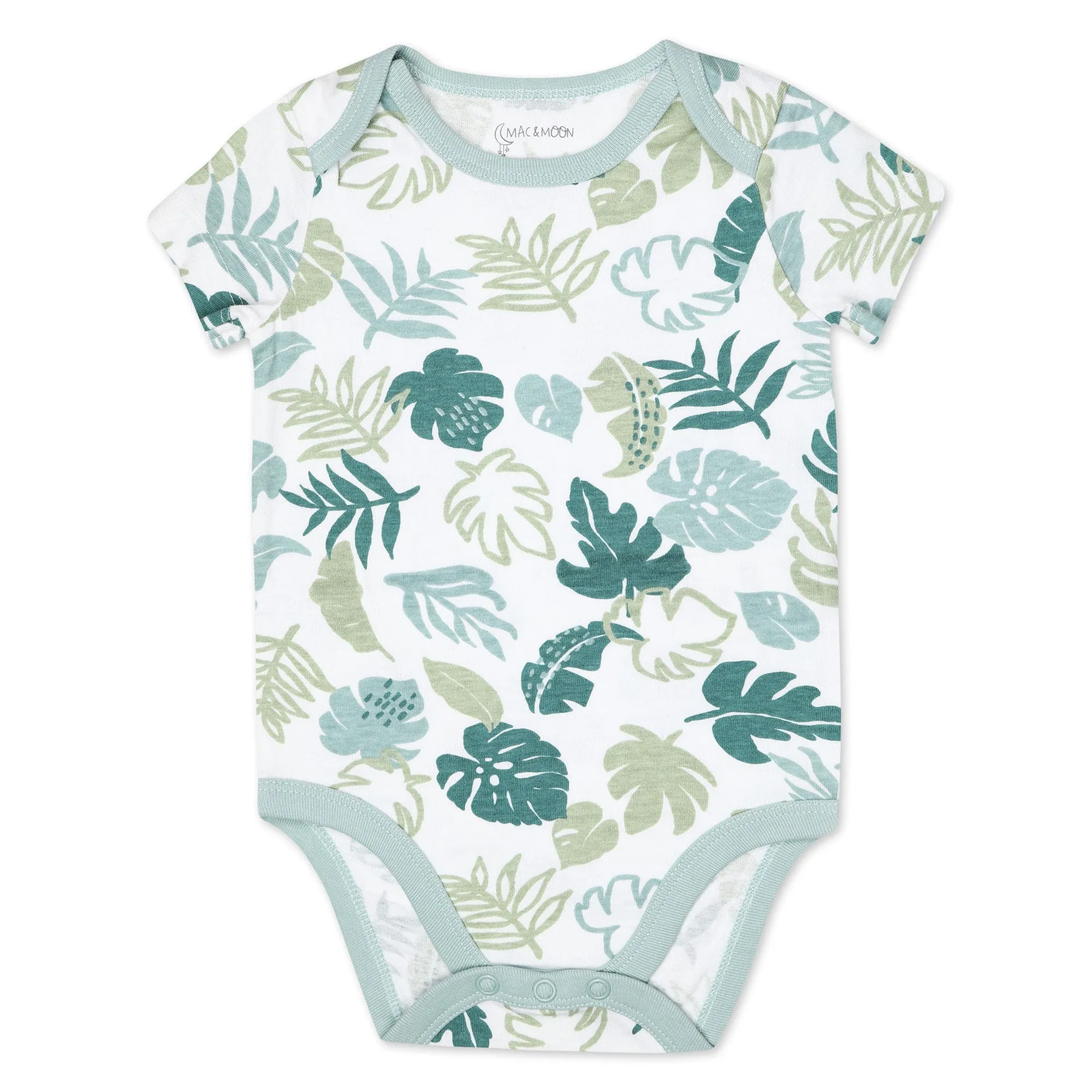 Organic Cotton 2-Piece Shortall Set in Rhino Buddies Print