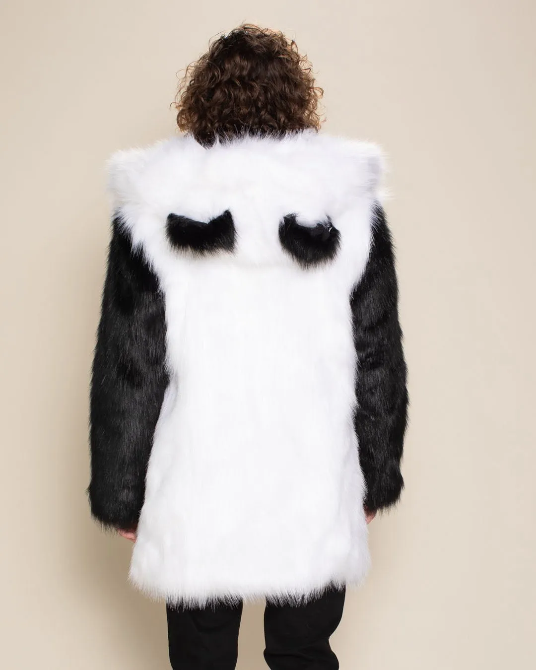 Panda Bear Classic Faux Fur Coat | Men's