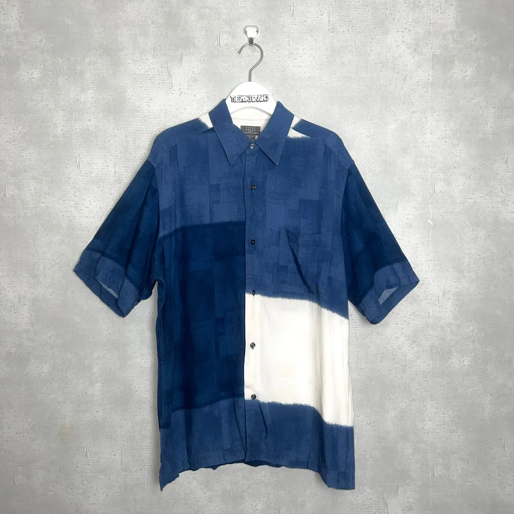 PRINTED RAYON SS SHIRT (UNISEX)