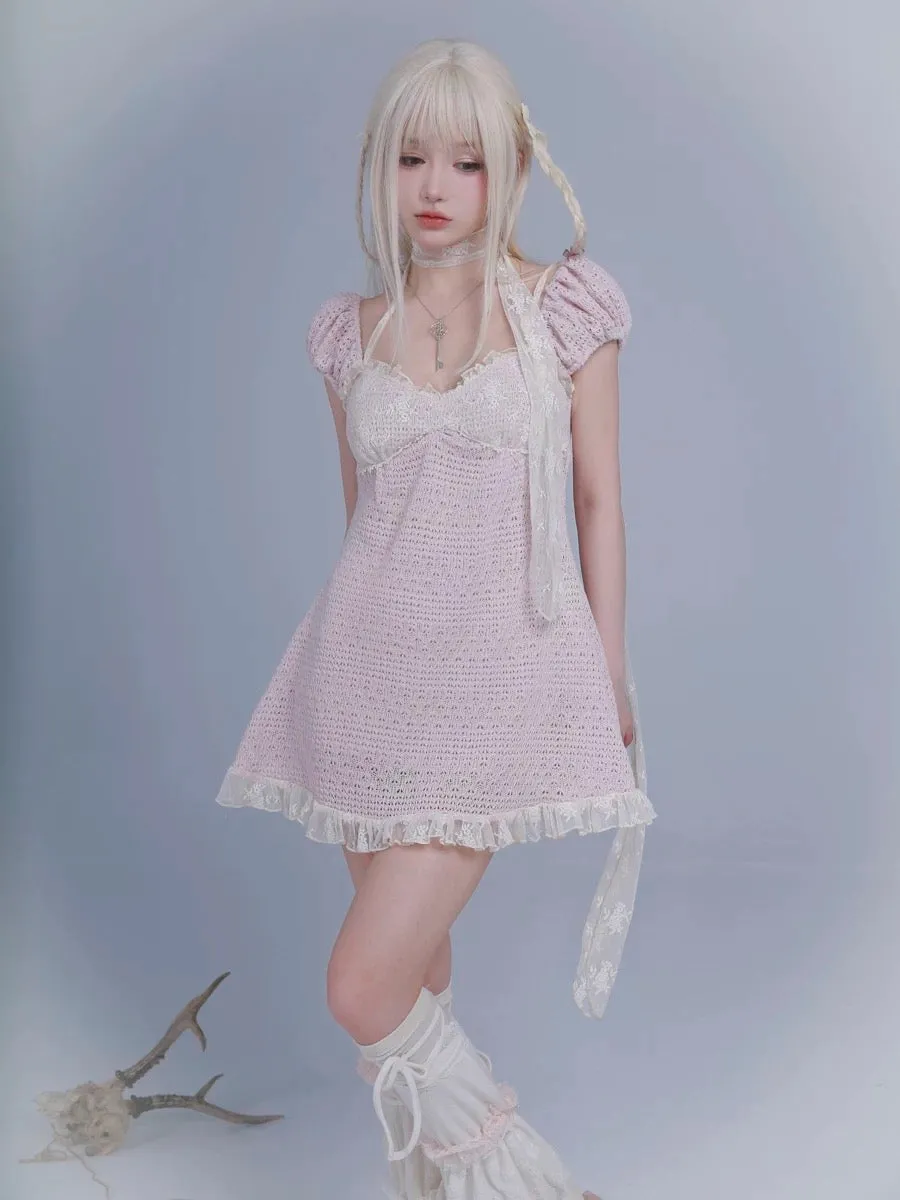 Rose Island AW24 Elf Guardian - Sakura Fairy Mini Dress