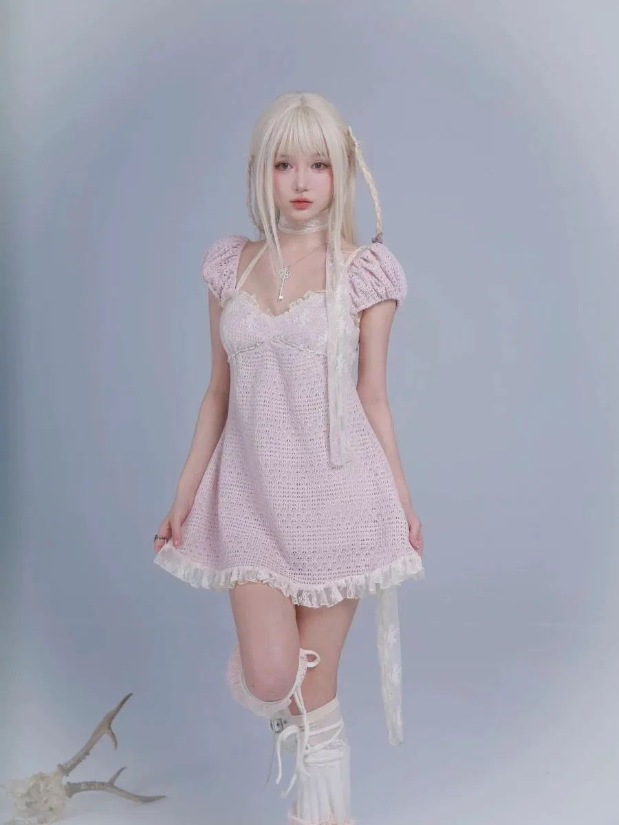 Rose Island AW24 Elf Guardian - Sakura Fairy Mini Dress