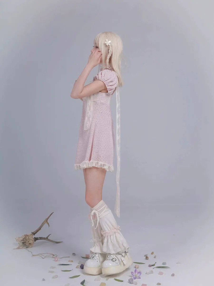 Rose Island AW24 Elf Guardian - Sakura Fairy Mini Dress