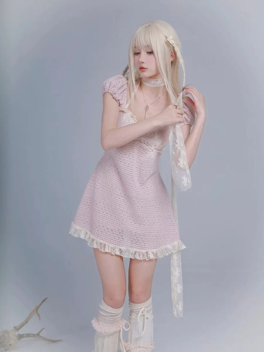 Rose Island AW24 Elf Guardian - Sakura Fairy Mini Dress