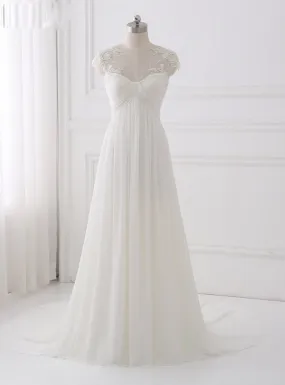 Simple Bohemian Wedding Dresses Wedding Dress Chiffon