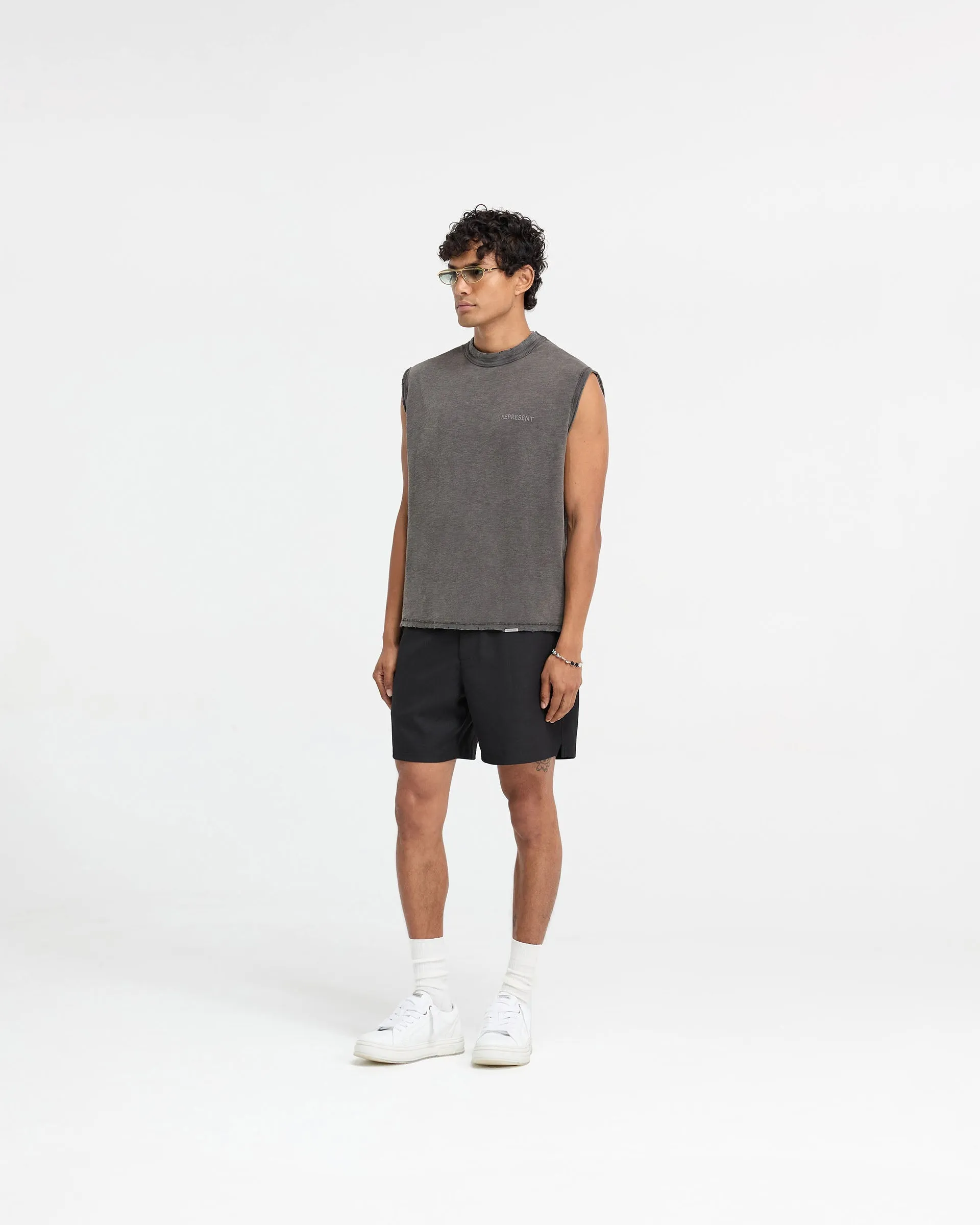 Slub Tank - Vintage Grey