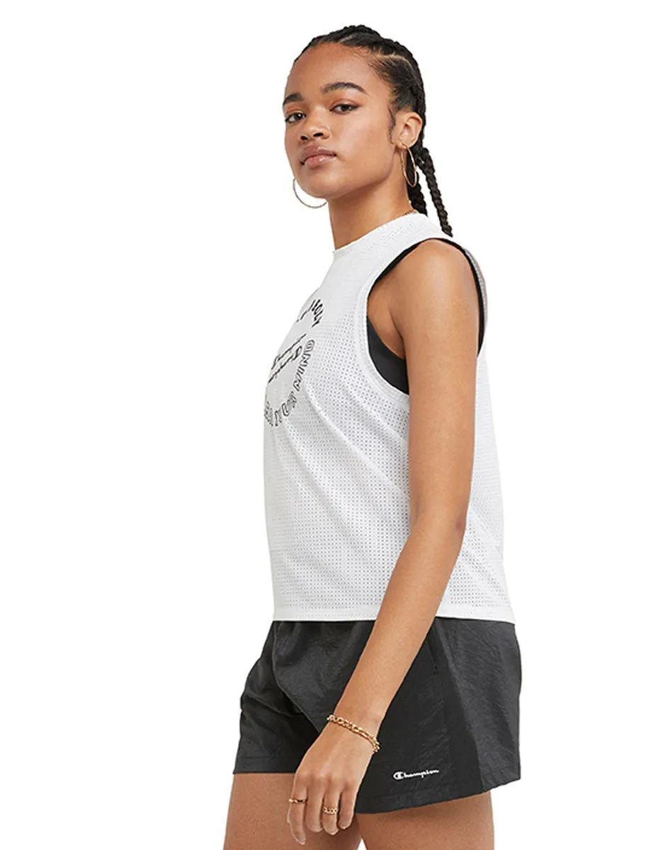 Tank Para Mujer Sport Mesh Tank - Graphic Champion