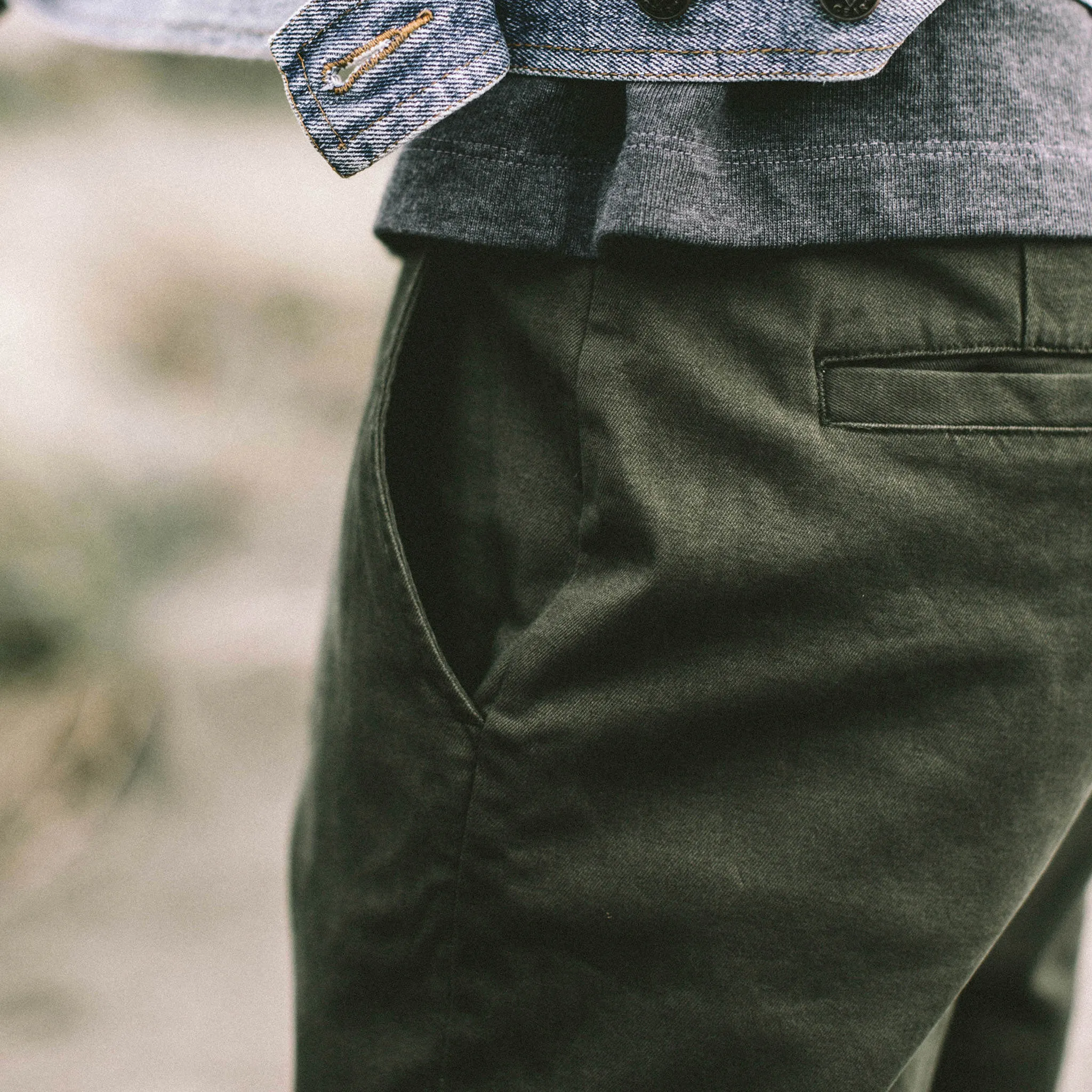 The Democratic Chino in Organic Olive