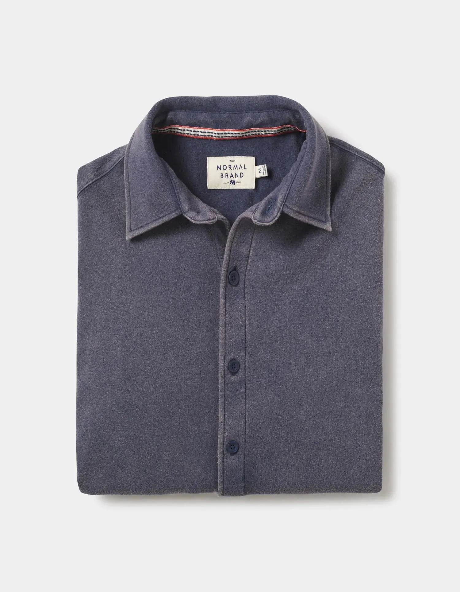 The Normal Brand | Puremeso Acid Wash Button Up Shirt | Men's