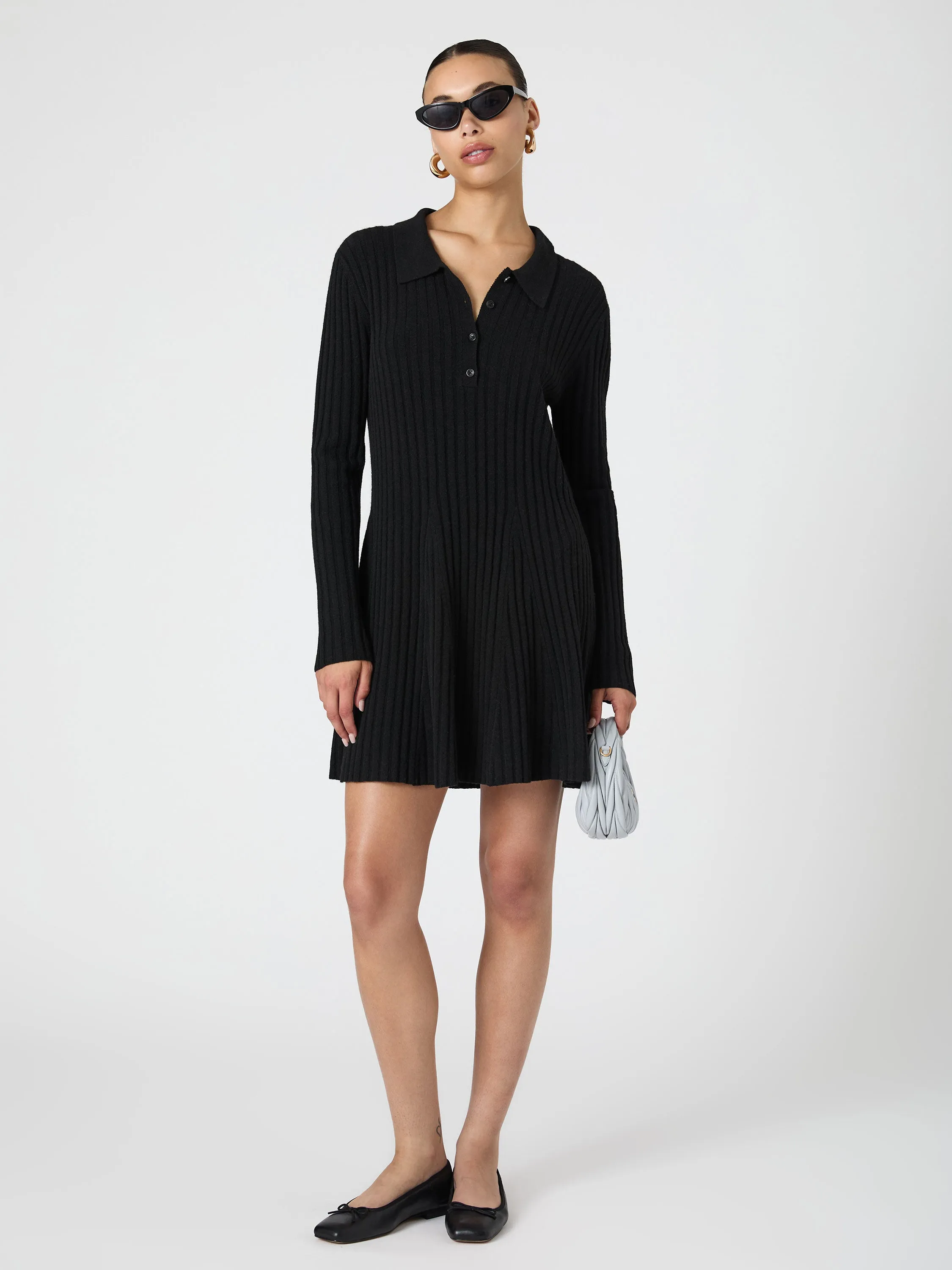 Vhari Button Up Dress