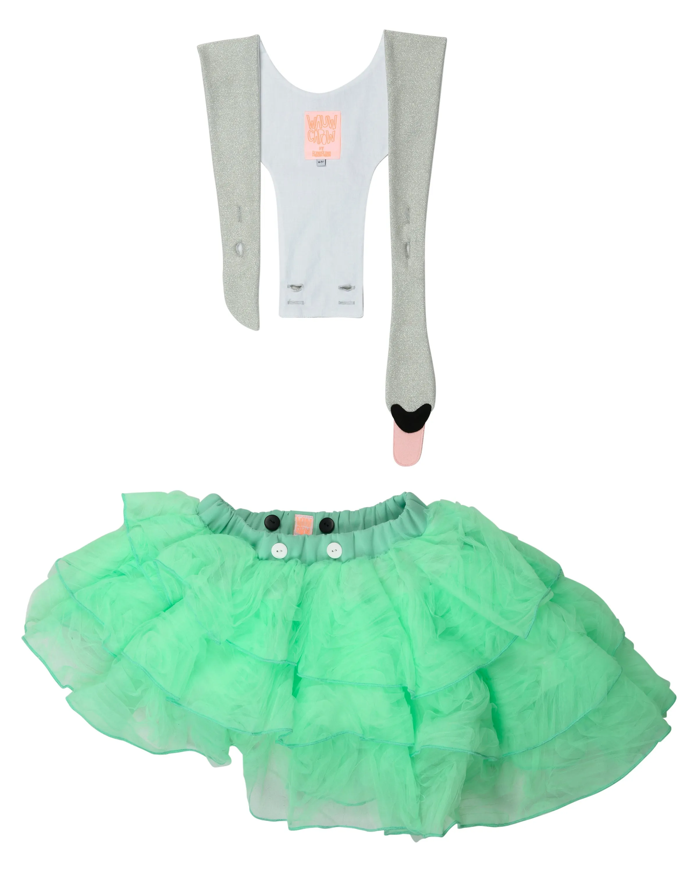 Wauw Capow Fairytale Mint Dress