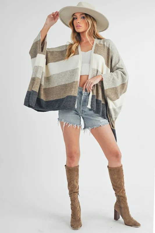 Zuri Poncho Cardigan